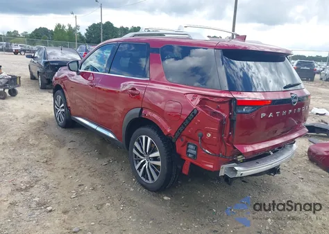 2022 Nissan Pathfinder Platinum 4Wd z USA, uszkodzony, nr VIN 5N1DR3DK0NC242115